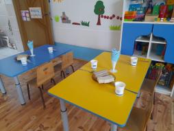 Питание воспитанников организованно в помещениях игровых групповых комнат